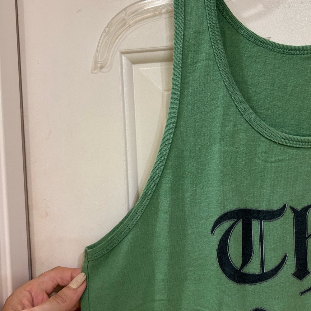 FREE with purchase: Thug Nasty Tank, Green, NWOT, Sz M - Picture 3 of 5